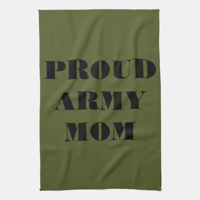 Küchentücher Proud Army Mama (Vertikal)