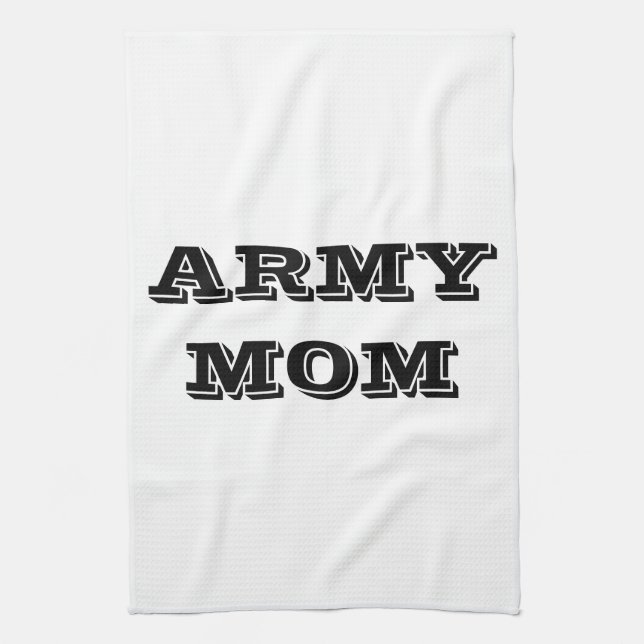 Küchentücher Proud Army Mama (Vertikal)
