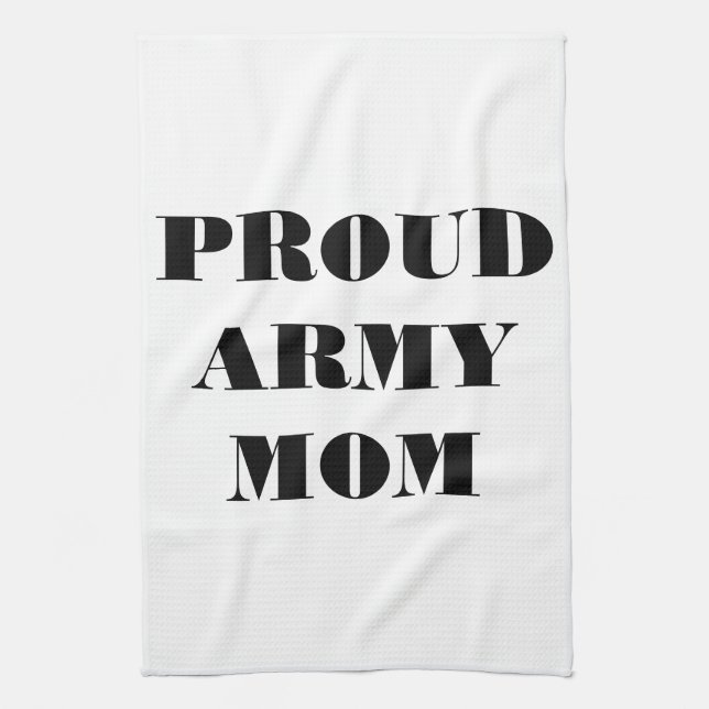 Küchentücher Proud Army Mama (Vertikal)