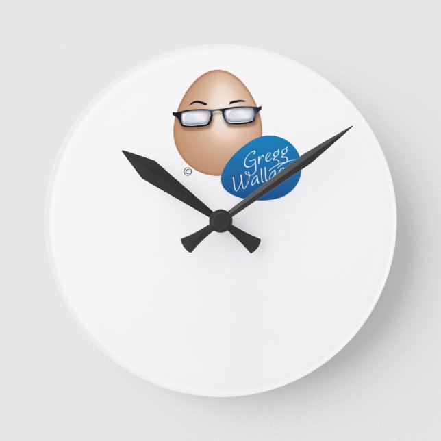 Küchenuhr Runde Wanduhr (Vorderseite)