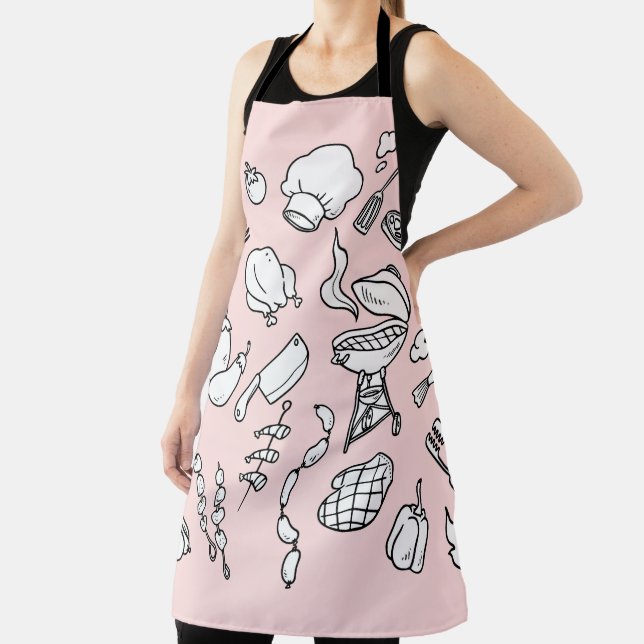 Küchenutensilien I Vegatables Küchenmuster Schürze (InSitu)