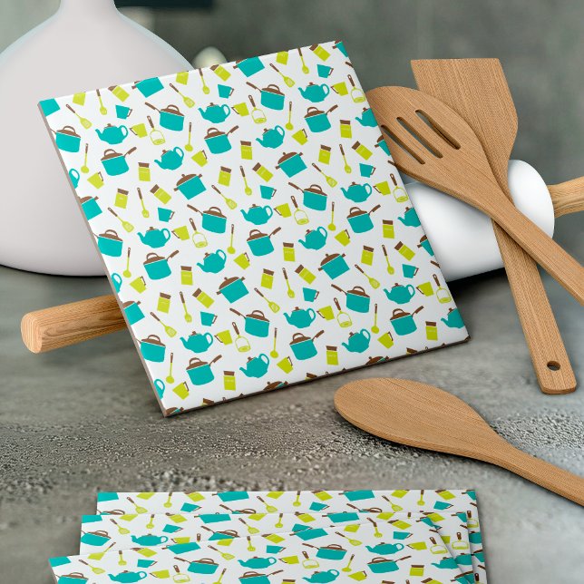 Küchenutensilien, Kochgeschirr, Geschirr, Küchenge Fliese (Von Creator hochgeladen)