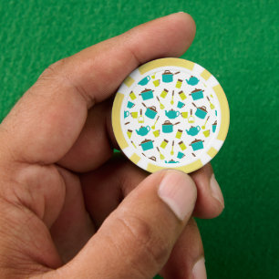 Küchenutensilien, Kochgeschirr, Geschirr, Küchenge Pokerchips