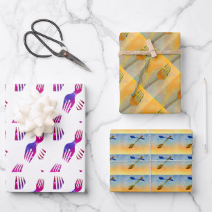 Küchenutensilien-Verpackungspapiere Geschenkpapier Set
