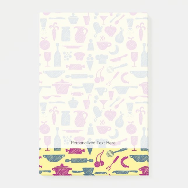 Küchenversorgungen Post-it Klebezettel (Vorderseite)