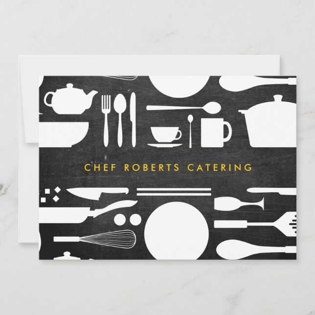 Küchenzollage auf Schwarzwald Mitteilungskarte (Vorderseite)