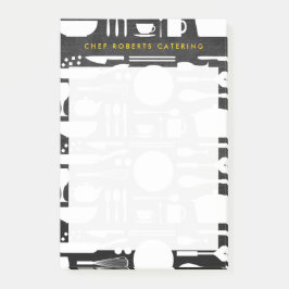 Küchenzollage auf Schwarzwald Post-it Klebezettel