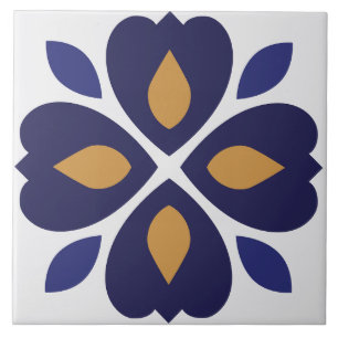 Küchenzubehör Mediterran Portugiesisch blau Fliese