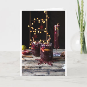 ***KÜCHER FÜR CHRISTMAS-URLAUB/DAS NEUE JAHR KARTE