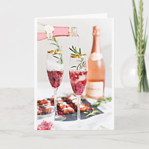 ***KÜCHER FÜR CHRISTMAS-URLAUB/DAS NEUE JAHR KARTE