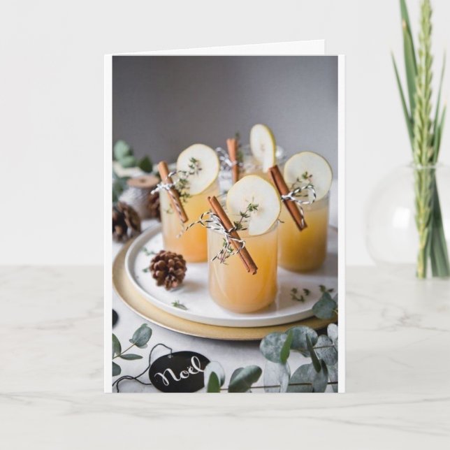 ***KÜCHER FÜR CHRISTMAS-URLAUB/DAS NEUE JAHR KARTE (Vorderseite)