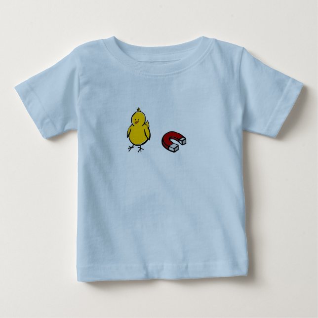 Kückenkmagnet Baby T-shirt (Vorderseite)