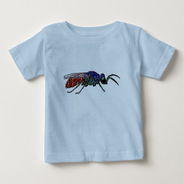 Kuckoo Wasp Baby T-shirt (Vorderseite)