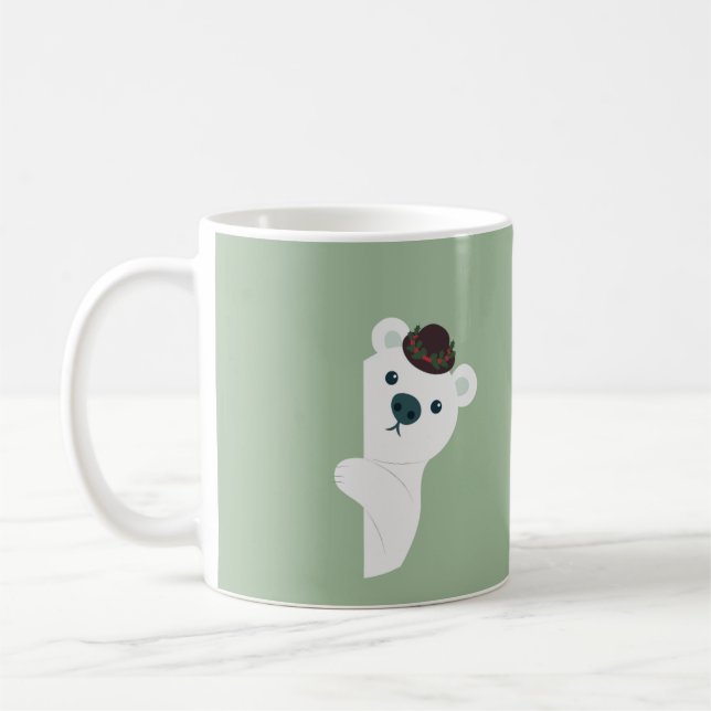 Kuckuck - Eisbär Kaffeetasse (Links)