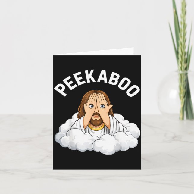 Kuckuck Jesus Karte (Vorderseite)
