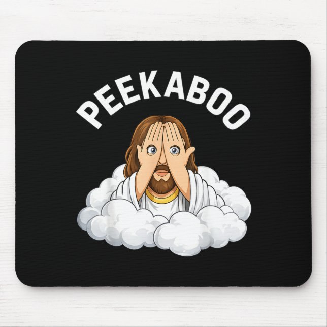 Kuckuck Jesus Mousepad (Vorne)