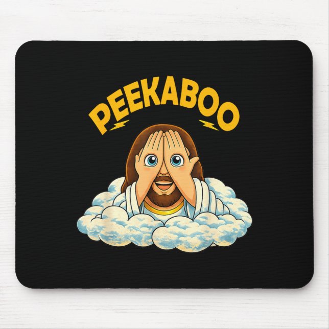 Kuckuck Jesus Mousepad (Vorne)