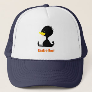 Kuckuck! Süße Cartoon-Ente mit witzigem Wortspiel Truckerkappe