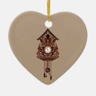 Kuckucksuhr 2 keramikornament