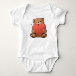 Kuddelbär Baby Strampler