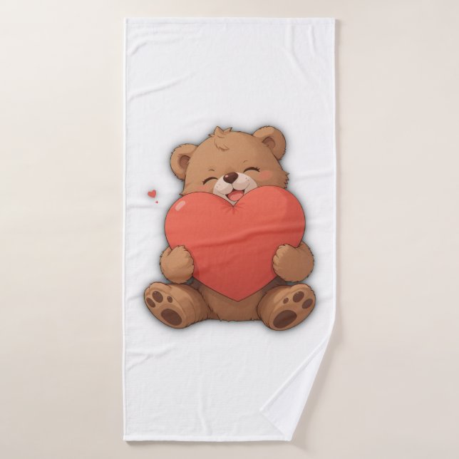 Kuddelbär Badehandtuch (Badehandtuch)