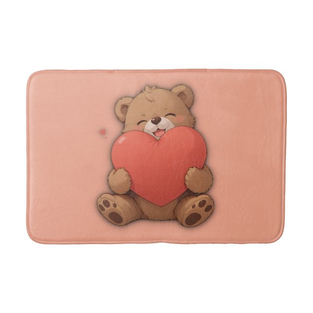 Kuddelbär Badematte (Vorderseite)