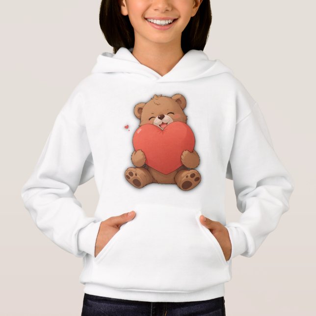 Kuddelbär Hoodie (Vorderseite)