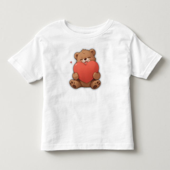 Kuddelbär Kleinkind T-shirt (Vorderseite)