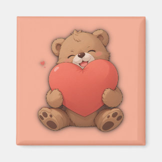 Kuddelbär Magnet
