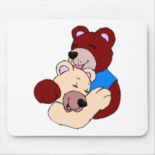Kuddelbären Mousepad