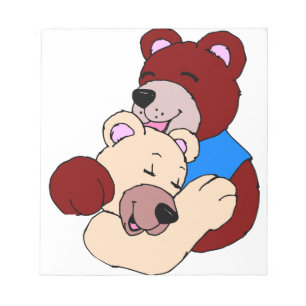 Kuddelbären Notizblock