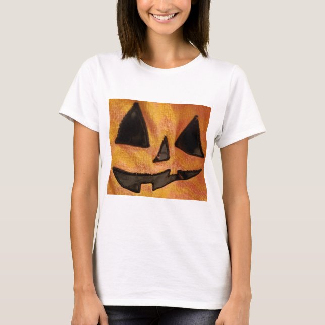 Kuddelkippen-Jack-O-Lantern-T - Shirt (Vorderseite)