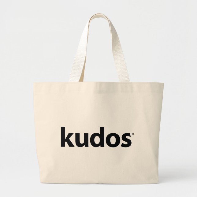 Kudos® Jumbo Stoffbeutel (Vorne)