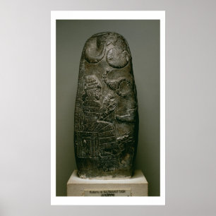 Kudurru of Nazimaruttash, König von Babylon, c.132 Poster