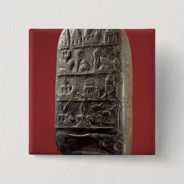 Kudurru von König Melishikhu II Button (Vorderseite)