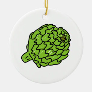 Kugel-Artischocke Keramikornament