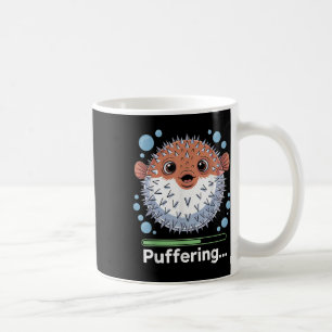 Kugelfisch Angeln Fisch Süß Kugelfisch Kaffeetasse