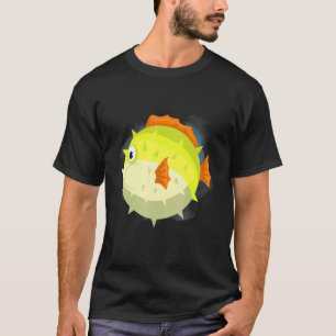Kugelfisch Tiefseelebewesen und Rift Leben T-Shirt