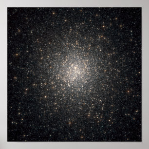 Kugelförmige Gruppe NGC 2808 Poster