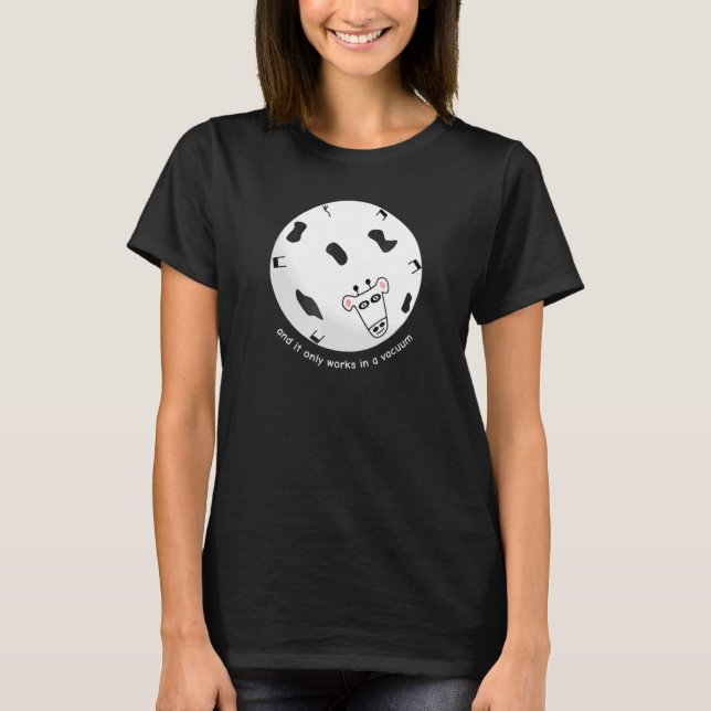 Kugelkuh-Physik T-Shirt (Vorderseite)