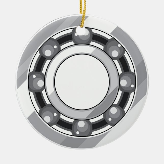 Kugellager Keramik Ornament (Vorne)