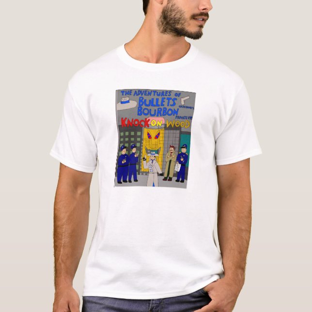 Kugeln Bourbon "Schlag auf hölzernem" Shirt! T-Shirt (Vorderseite)