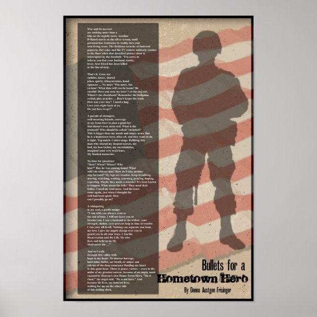 Kugeln für einen Heimat Poster (Vorne)