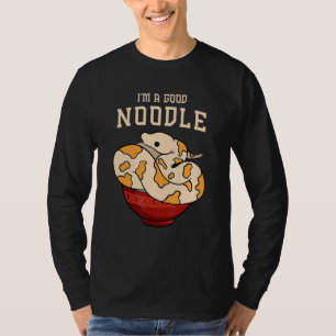 Kugelpython für Ich bin eine gute Nudel T-Shirt