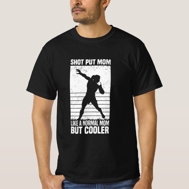 Kugelschreiber | Athletics shot putter Geschenke T-Shirt (Vorderseite)