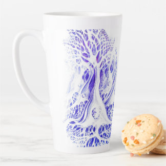 Kugelschreiber für Pyramidenneuronen zeichnend Milchtasse