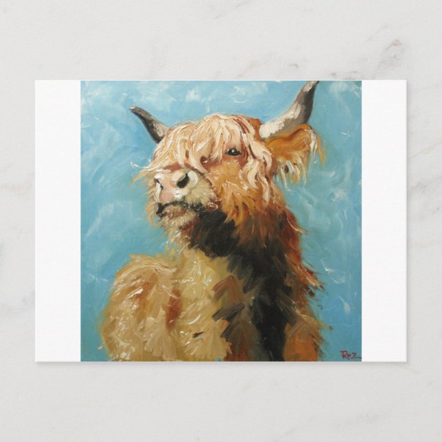 Kuh#192 Postkarte (Vorderseite)