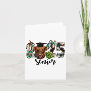 Kuh 2025 Senior Cl von 2025 Abschluss 2025 Karte