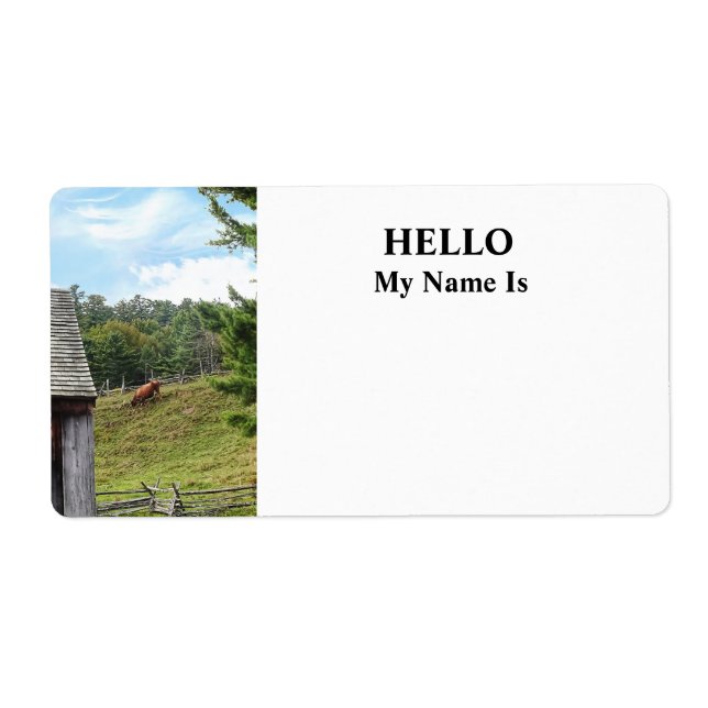 Kuh auf Hügel (Vorne)