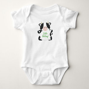 Kuh Baby Dusche Grün Strampler